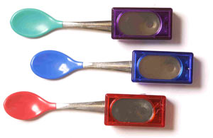 You can make a target stick out of a wooden spoon, baby spoon or thin dowel rod. Now that your cat understands the meaning of the clicker you should next teach him about target training.