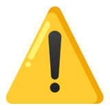 warning