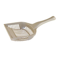 This litter scoop cleans the litter box like a pro. Pureness Giant is made in the USA.